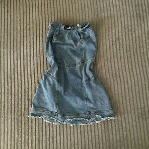 Mini Jean Dress